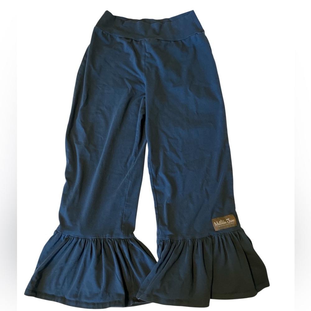 Matilda Jane Big Ruffle Capri Pants Size S